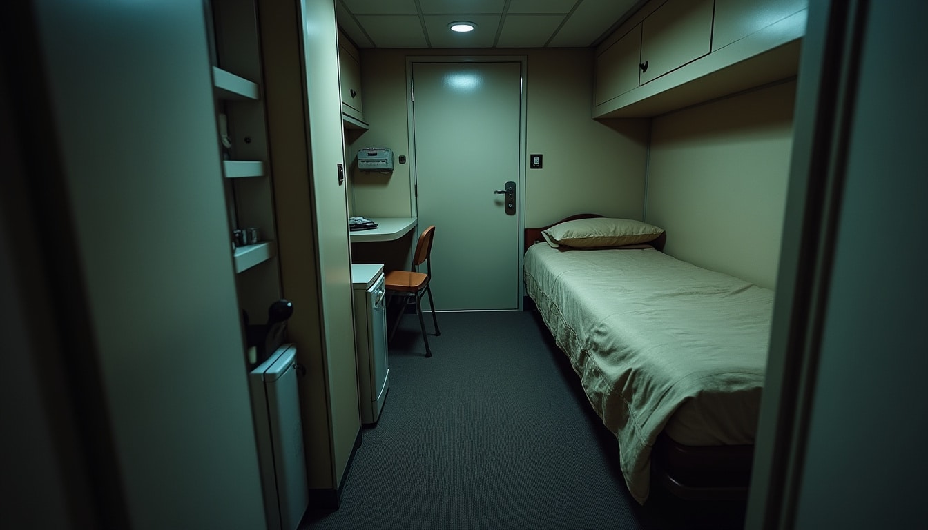 découvrez comment la sensation de confinement sans vue extérieure en cabine de croisière peut provoquer un sentiment d'oppression et comment y remédier pour profiter pleinement de votre voyage.