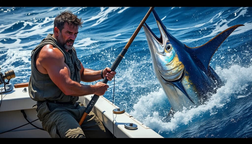 découvrez les défis intenses de la pêche sportive face au marlin bleu, un adversaire redoutable qui teste endurance et habileté des pêcheurs passionnés.