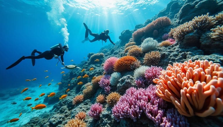 La replantation de coraux dans les zones mortes appuie la biodiversité préservation