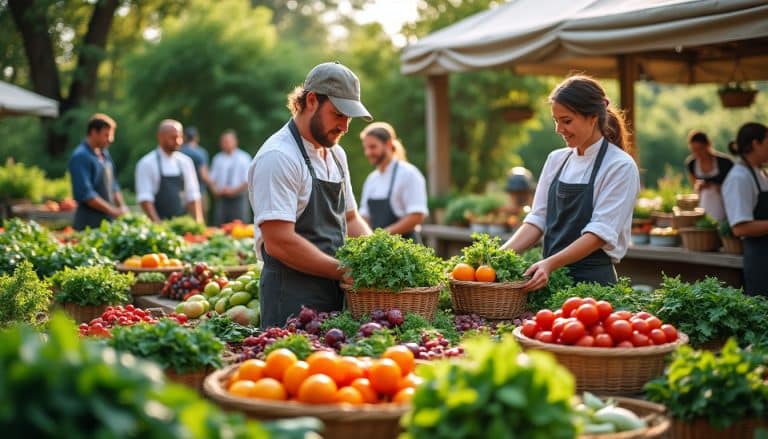 La sélection de restaurants s&rsquo;approvisionnant à la ferme promeut l&rsquo;alimentation locale