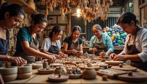 découvrez comment le refus des souvenirs fabriqués en chine soutient l'artisanat solidaire et valorise les créations locales authentiques.