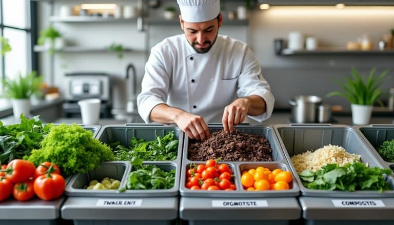 Le tri rigoureux des déchets organiques en cuisine maintient le label Green Globe