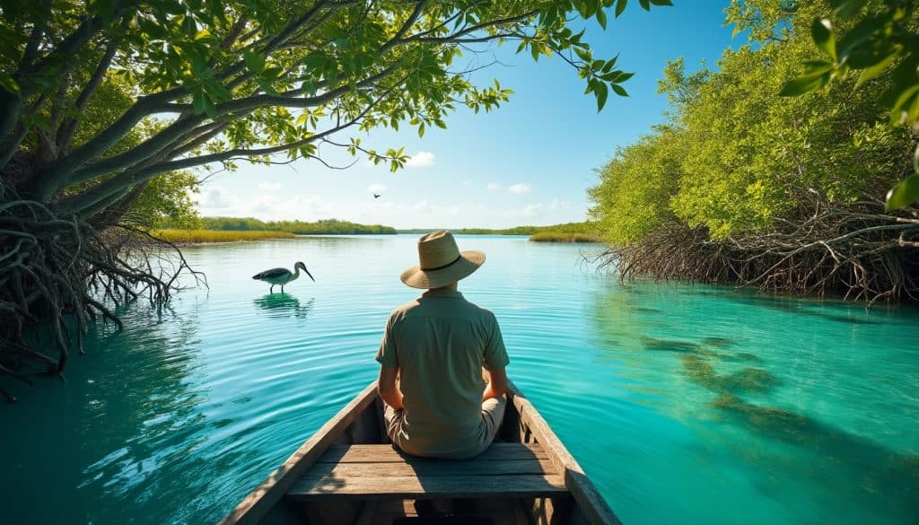 explorez la réserve de biosphère de sian ka’an, joyau du yucatán au mexique, et découvrez ses mangroves, ses lagunes et sa biodiversité exceptionnelle.