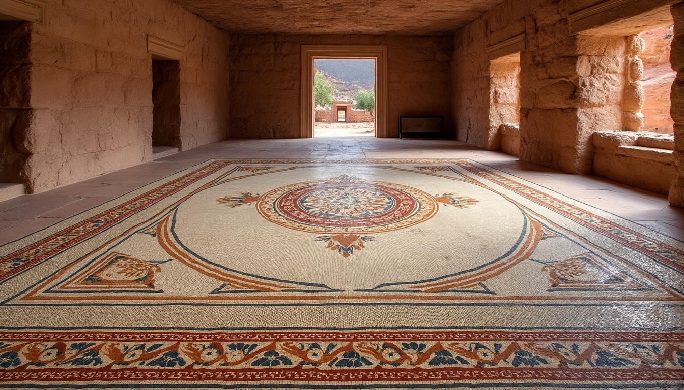 découvrez les mosaïques byzantines préservées en jordanie et admirez leurs couleurs, leurs motifs et leur histoire, notamment à pétra.