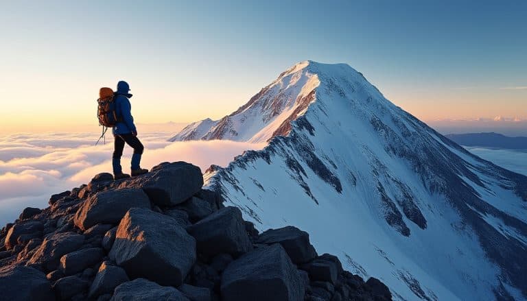 L&rsquo;observation des neiges éternelles du sommet justifie la Tanzanie Kilimandjaro