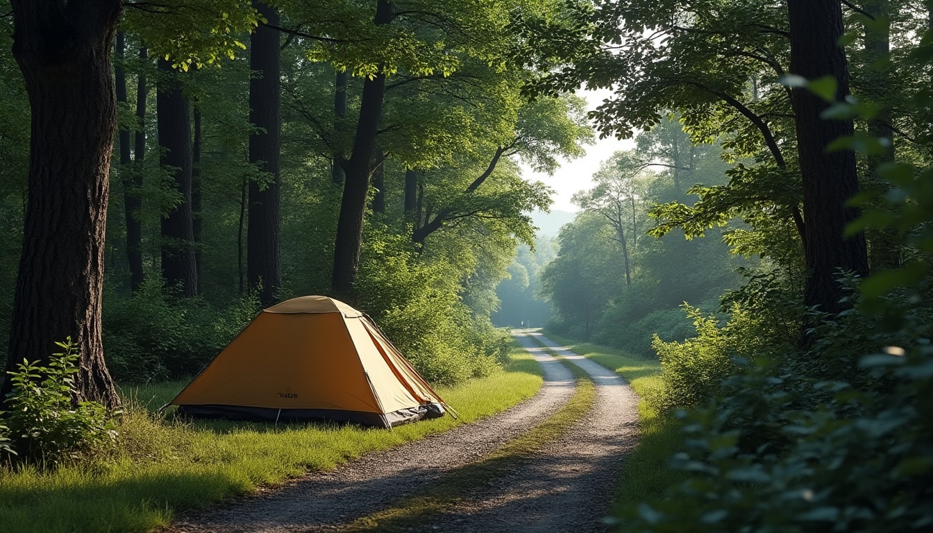 découvrez comment choisir et aménager un campement discret, à l’abri des regards depuis la route, tout en respectant les règles du camping sauvage.