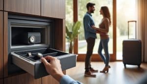 découvrez comment mettre sous clé vos objets de valeur personnels afin de sécuriser l’échange de maison et de partir l’esprit tranquille.