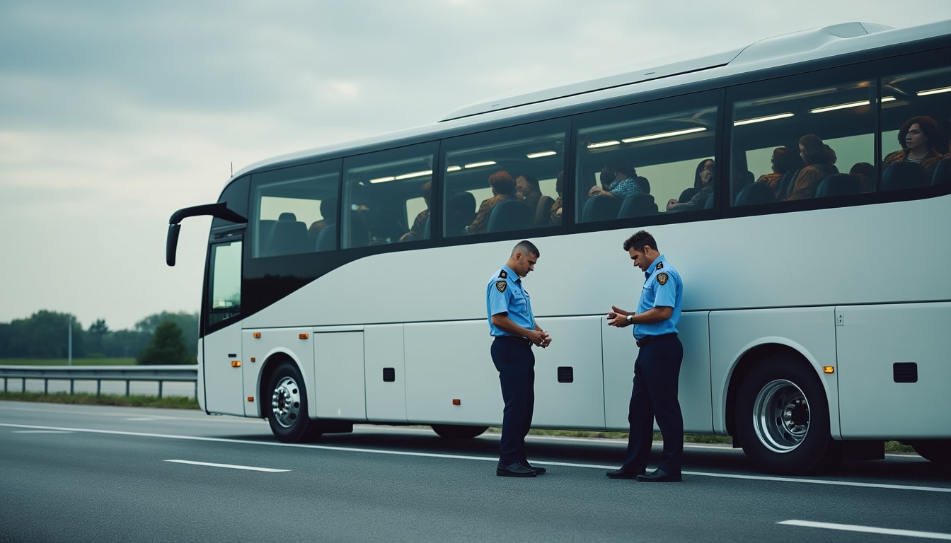 les pauses syndicales des chauffeurs toutes les quatre heures allongent les trajets en autocar longue distance et perturbent les horaires.