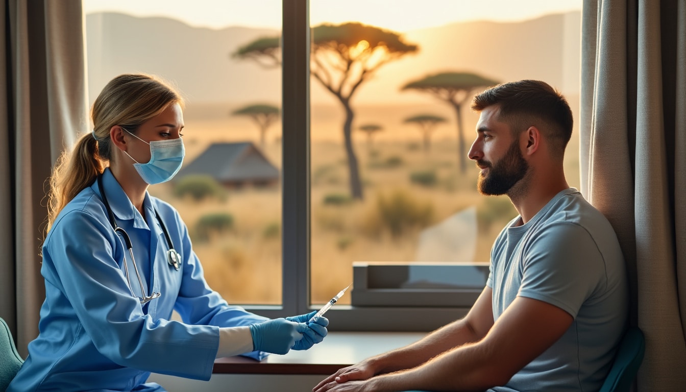 avant un safari en lodge, découvrez les mesures de prévention du paludisme et demandez conseil à un professionnel de santé pour préparer votre voyage.
