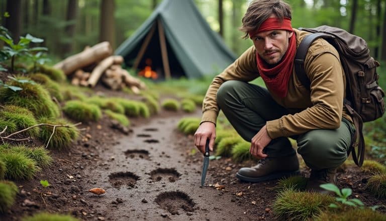 Le repérage des traces d&rsquo;animaux comestibles valide la survie bushcraft