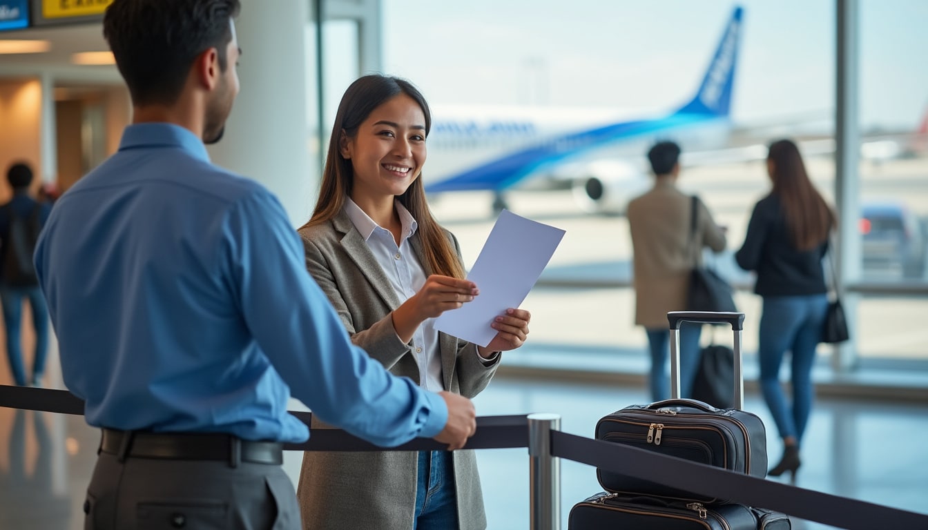 imprimer sa carte d’embarquement avant le départ permet d’éviter les frais supplémentaires facturés par certaines compagnies low cost à l’aéroport.