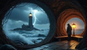 découvrez l’observation des tempêtes marines depuis l’abri d’un phare habitable, entre sécurité, immersion et spectacle saisissant des éléments.